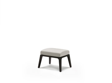 Stool with seat upholstered. 