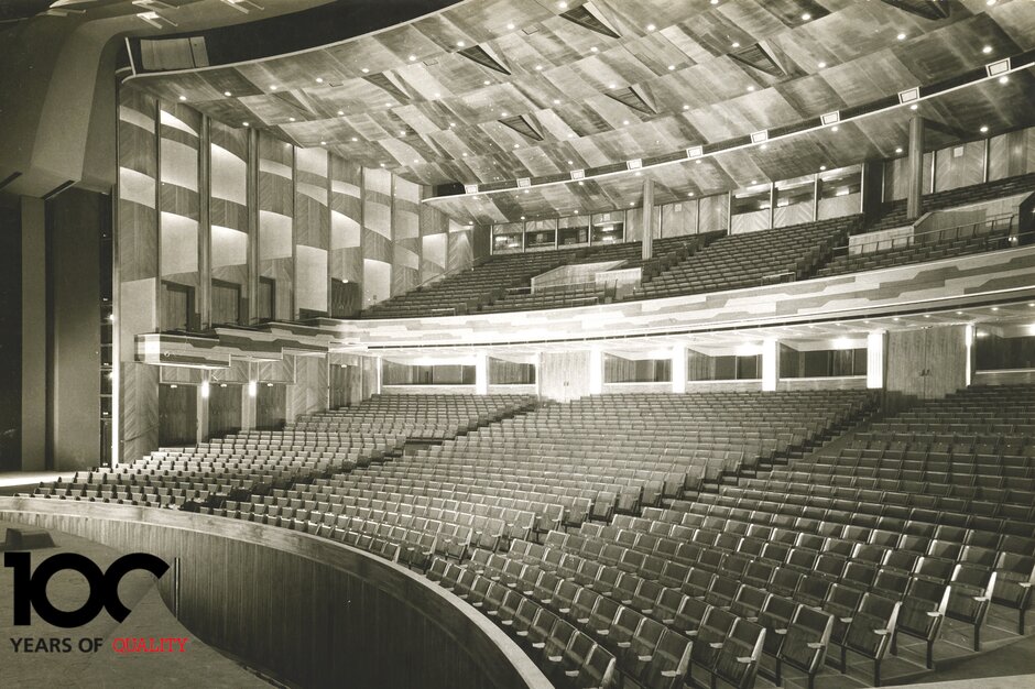 Salzburg Festival Hall in 1960.