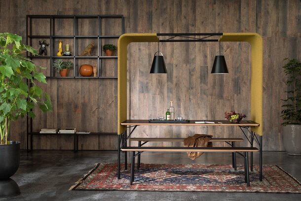 Raumsystem als Kommunikationsbereich in Mittelzonen.