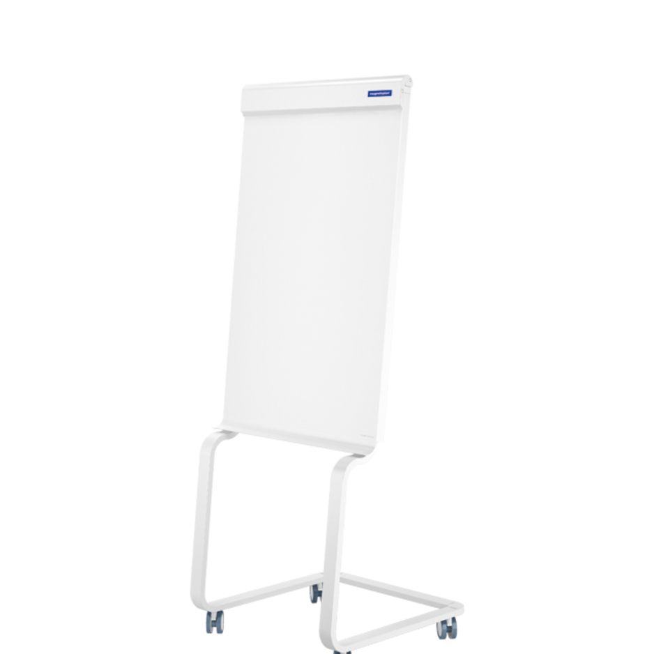 White flipchart.