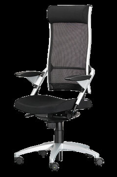 Executive chair with neckrest.