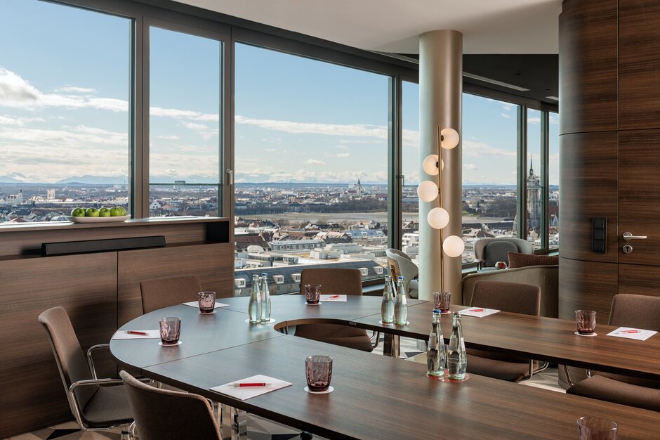 NH Hotel Group Conference room with an amazing view.