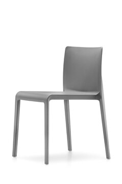 Gray outdoor chair.