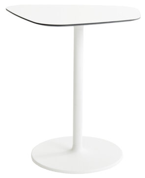 White lounge table.