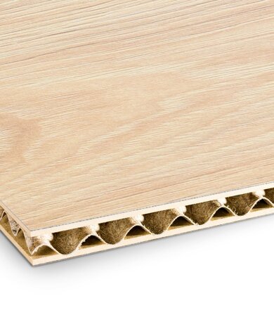 Detailed view of a lightweight board.