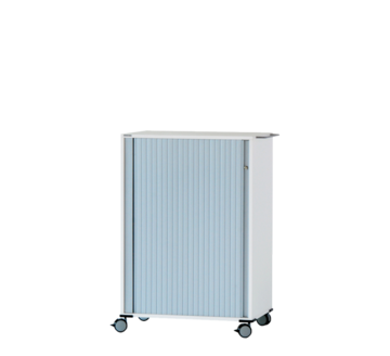 Trolley mit Quer-Rollladen.