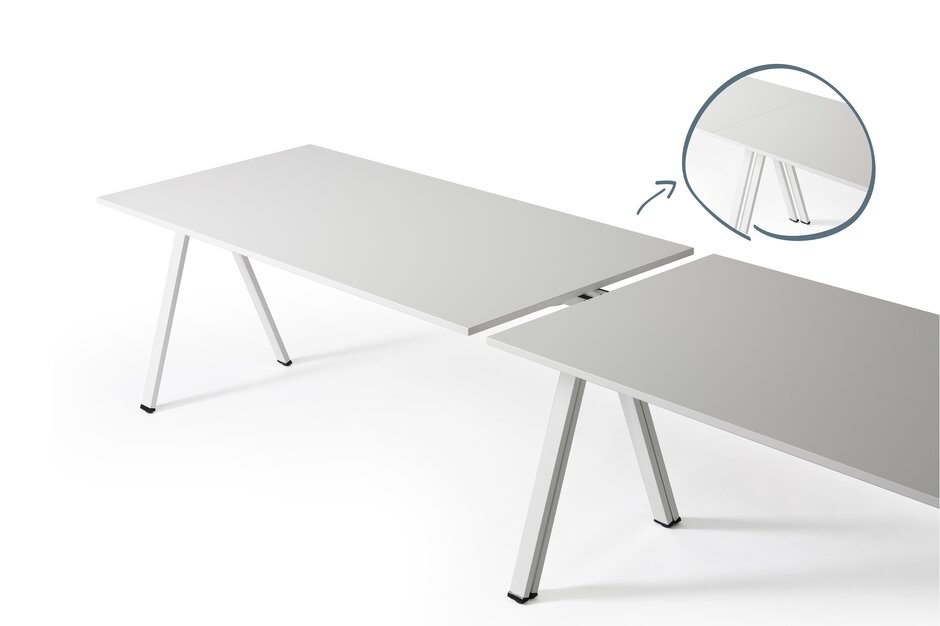 yuno frameverbinding grafische weergave van het koppelen van twee tafels