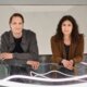 House of sustainability | © Lothar Prokop Two people in front of a lamp. | © Lothar Prokop