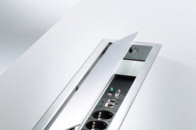 aluminium kabelklep met poedercoating