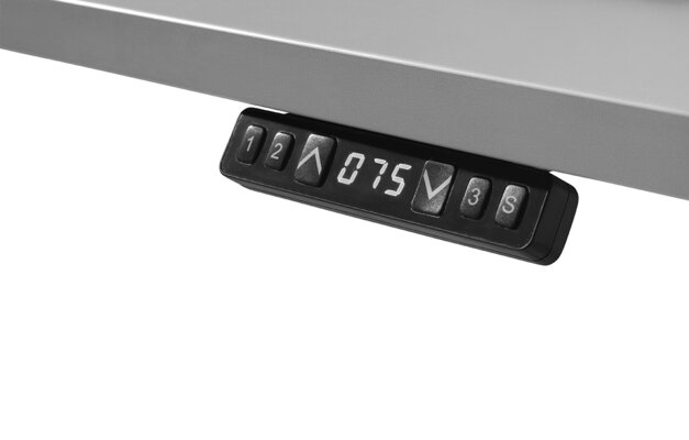 écran d'une table réglable en hauter électrique