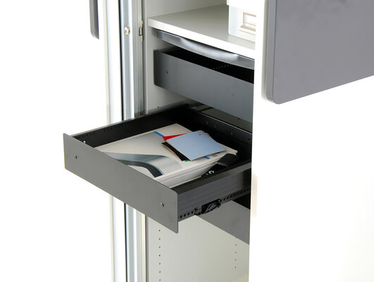 Schublade des Trolleys