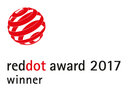 Logo of the reddot award.
