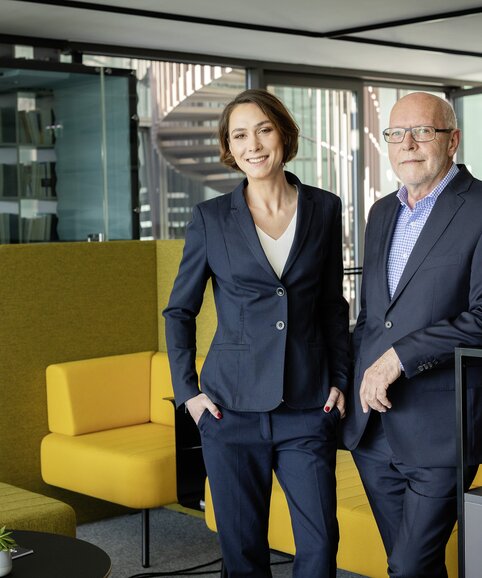 Gemeinsames Foto von Laura und Markus Wiesner.