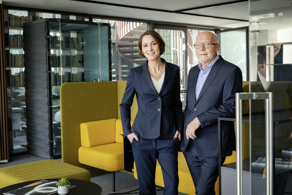 Gemeinsames Foto von Laura und Markus Wiesner.