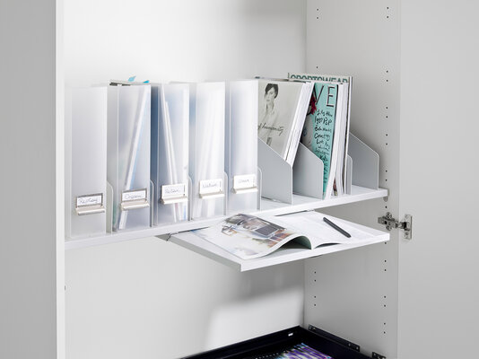 Detailed view of the locker.
