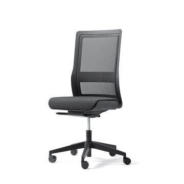 poi chaise de bureau noire