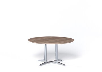Round  conference table.