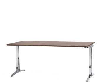 table modulaire rectangulaire sur fond transparent