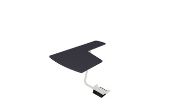 Writing tablet of a row chair.