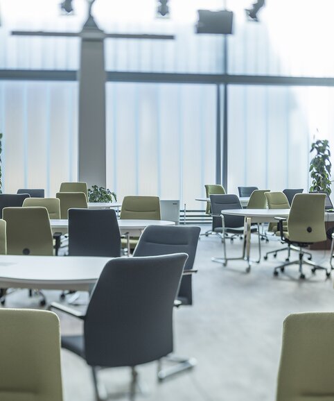 Chaises de bureau vertes