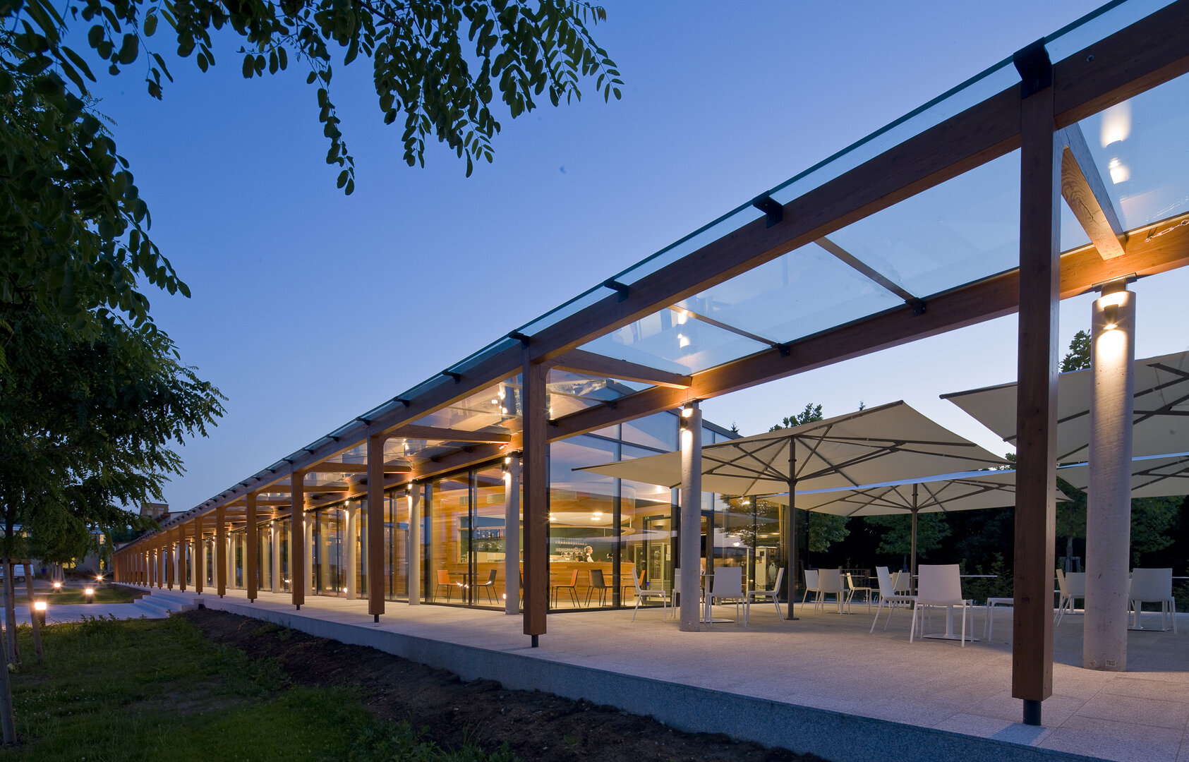 SPA Resort Lednice Buitenkant van het SPA resort