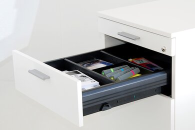 Schublade des Containers