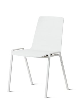 White linking chair.