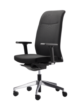 chaise de bureau noire