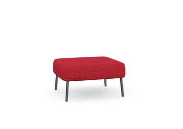 Roter Ottoman.